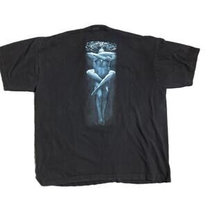 Black vintage 90s Tool band tee with Giant tag (xl)